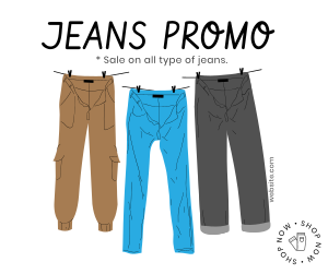 Three Jeans Facebook Post Image Preview