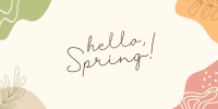 Hey Hello Spring Twitter post Image Preview