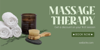 Massage Therapy Twitter Post Image Preview