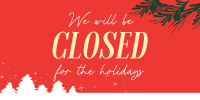 Closed for the Holidays Twitter post Image Preview