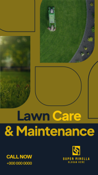 Lawn Care & Maintenance Instagram Story Design