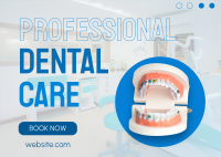 Dental Care Postcard Image Preview