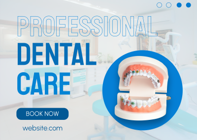 Dental Care Postcard Image Preview