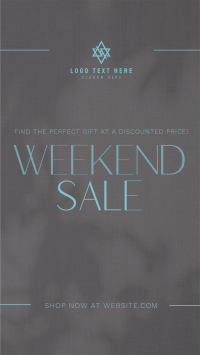 Minimalist Weekend Sale Video Image Preview