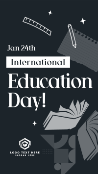 International Education Day Instagram Reel Preview