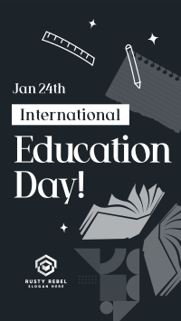 International Education Day Instagram Reel Image Preview