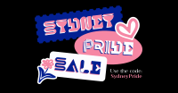 Sydney Pride Stickers Facebook ad Image Preview