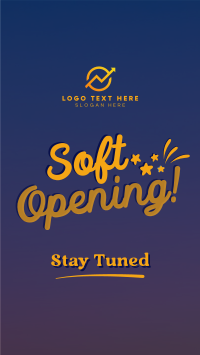 Soft Opening Launch Cute Facebook Story Design