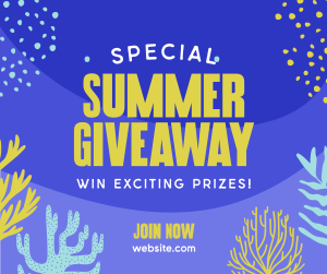 Corals Summer Giveaway Facebook post Image Preview