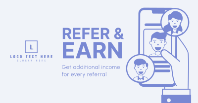 Refer and Earn Facebook ad Image Preview