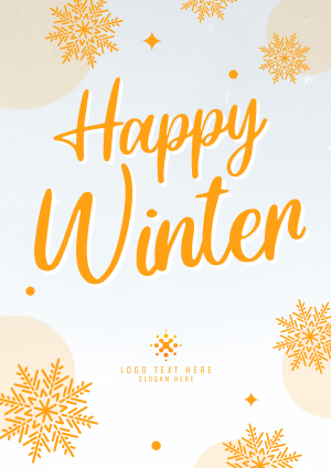 Simple Winterly Greeting Flyer Image Preview