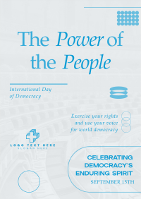 Contemporary Democracy Day Flyer Preview