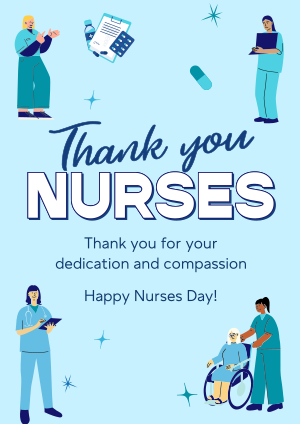 Celebrate Nurses Day Flyer Image Preview