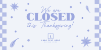 Close In Thanksgiving Twitter Post Design