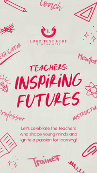 Teachers Educators Day Facebook Story Design