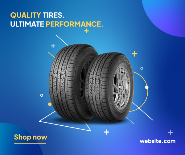 Quality Tires Facebook Post Design Image Preview