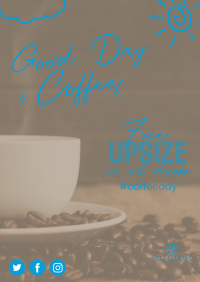 Good Day Coffee Promo Poster Image Preview