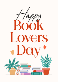 Book Lovers Celebration Flyer Design
