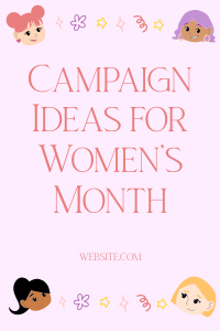 Women's Month Pinterest Pin Image Preview