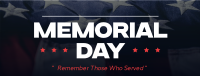 Honoring Those Who Served Facebook cover Image Preview