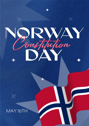 Flag Norway Day Flyer Image Preview