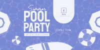 Summer Pool Party Twitter post Image Preview