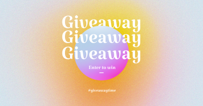 Giveaway Enter To Win Facebook ad Image Preview