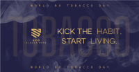 No Tobacco Day Typography Facebook ad Image Preview