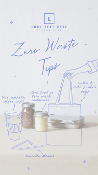 Zero Waste Tips Instagram Reel Design