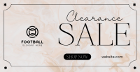 Elegant Marble Sale Facebook ad Image Preview