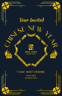 Chinese Year Sale Invitation Image Preview