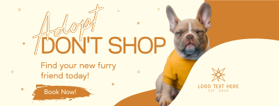New Furry Friend Facebook cover Image Preview