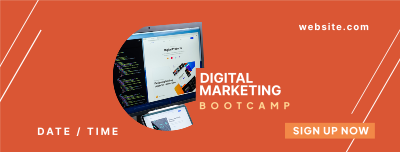 Digital Marketing Bootcamp Facebook cover Image Preview