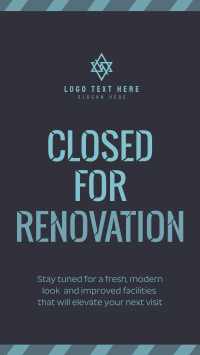 Under Renovation Construction TikTok Video Design