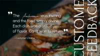 Feedback For Restaurants Facebook event cover Image Preview