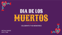 Dia De Los Muertos Facebook Event Cover Design