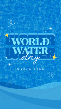 Quirky World Water Day YouTube short Image Preview