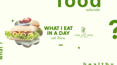 Veggie Sandwich YouTube Banner Image Preview