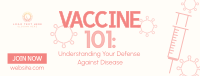 Health Vaccine Webinar Facebook Cover Design
