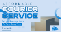 Affordable Courier Service Facebook ad Image Preview