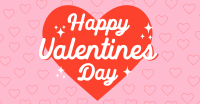 Sweet Valentines Greeting Facebook ad Image Preview
