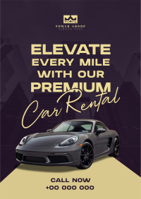 Modern Premium Car Rental Poster Image Preview