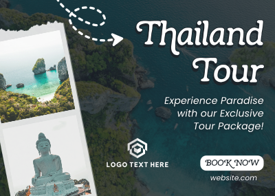 Thailand Tour Package Postcard Image Preview