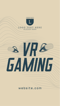 VR Gaming Headset Facebook story Image Preview