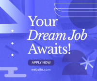 Apply your Dream Job Facebook post Image Preview
