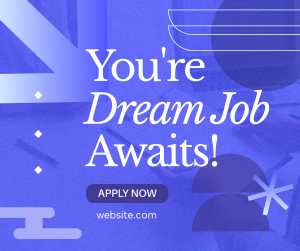 Apply your Dream Job Facebook post Image Preview