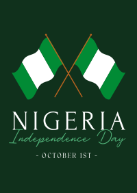 Nigeria Day Poster Image Preview
