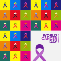 Cancer Day Pop Art Instagram post Image Preview