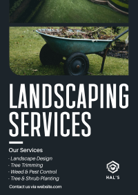 Landscaping Services Poster Image Preview
