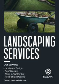 Landscaping Services Poster Image Preview